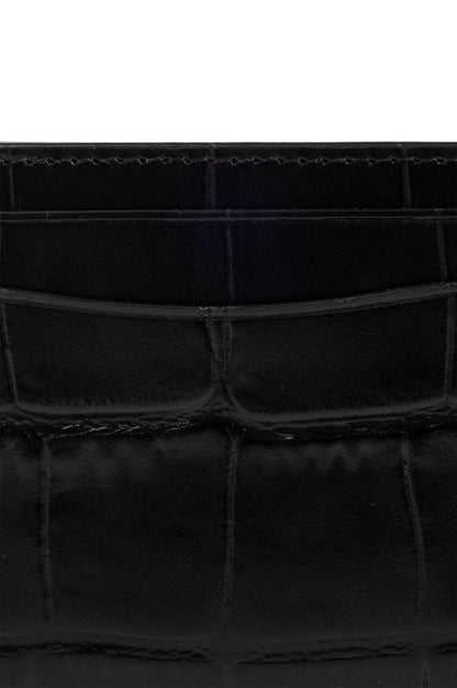 Coach Logo Plaque Embossed Card Case