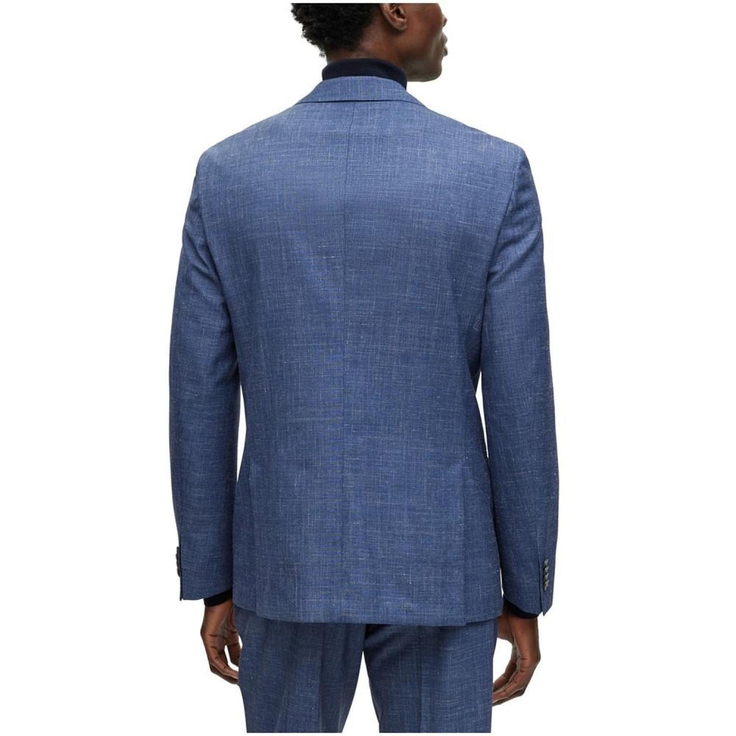 Men's Slim-Fit 2 Piece Wool Suit
