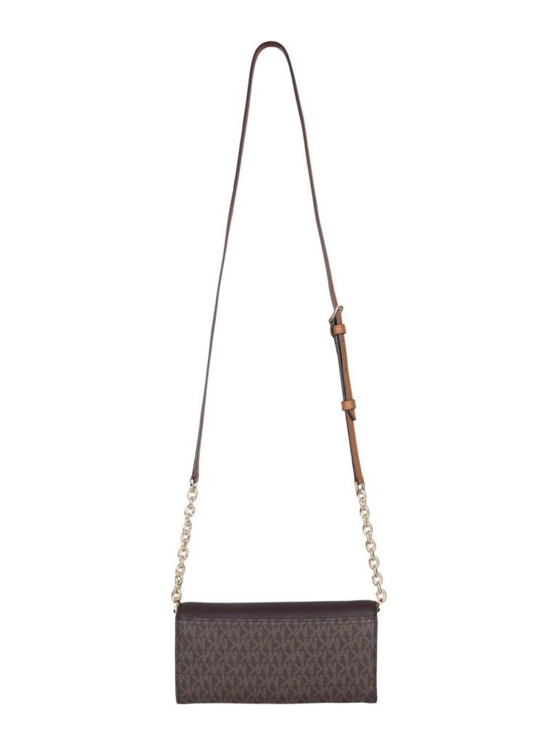 Michael Michael Kors Jet Set Logo Plaque Crossbody Bag