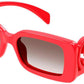 Gucci GG1325S W 005 Rectangle Sunglasses