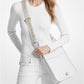 Luisa Large Pebbled Leather Messenger Bag