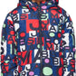 Kids Blue Padded Reversible Jacket