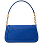 Gramercy Pebbled Leather Medium Flap Shoulder Bag