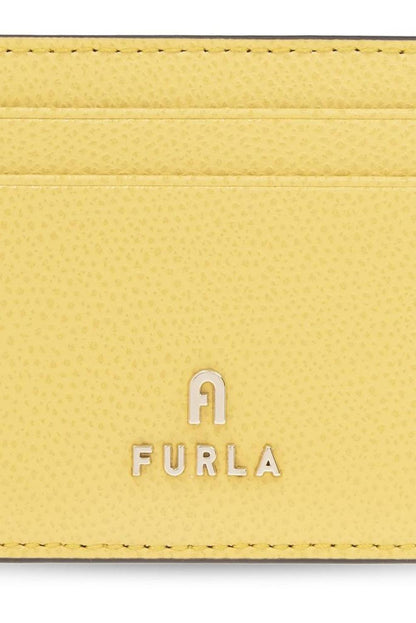 Furla Logo Plaque Card Holder