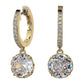 That Sparkle Pave Huggies Earrings