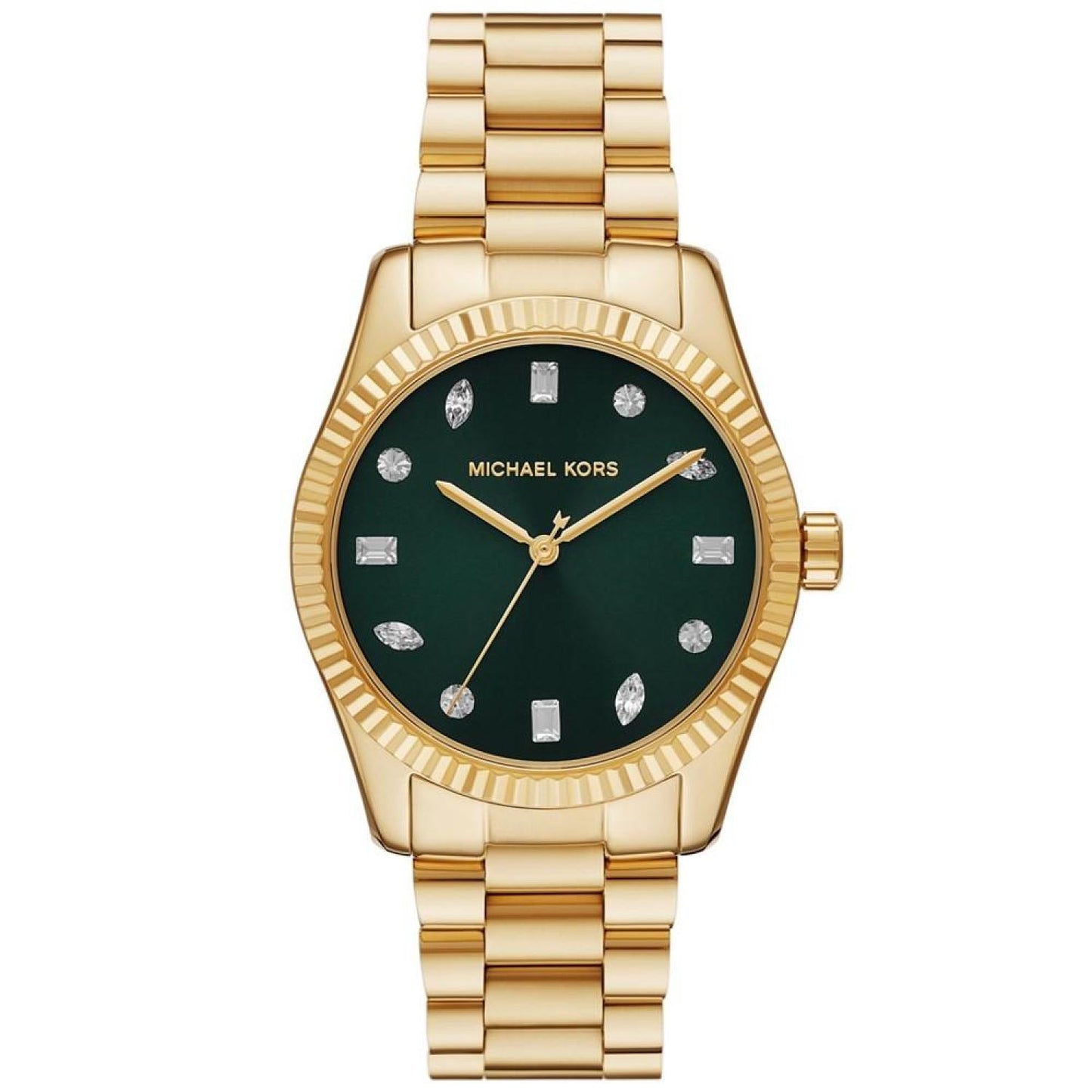 Women's Lexington Three-Hand Gold-Tone Stainless Steel Watch 38mm