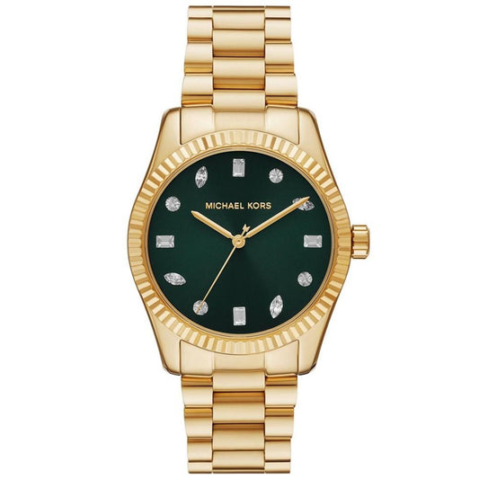 Women's Lexington Three-Hand Gold-Tone Stainless Steel Watch 38mm