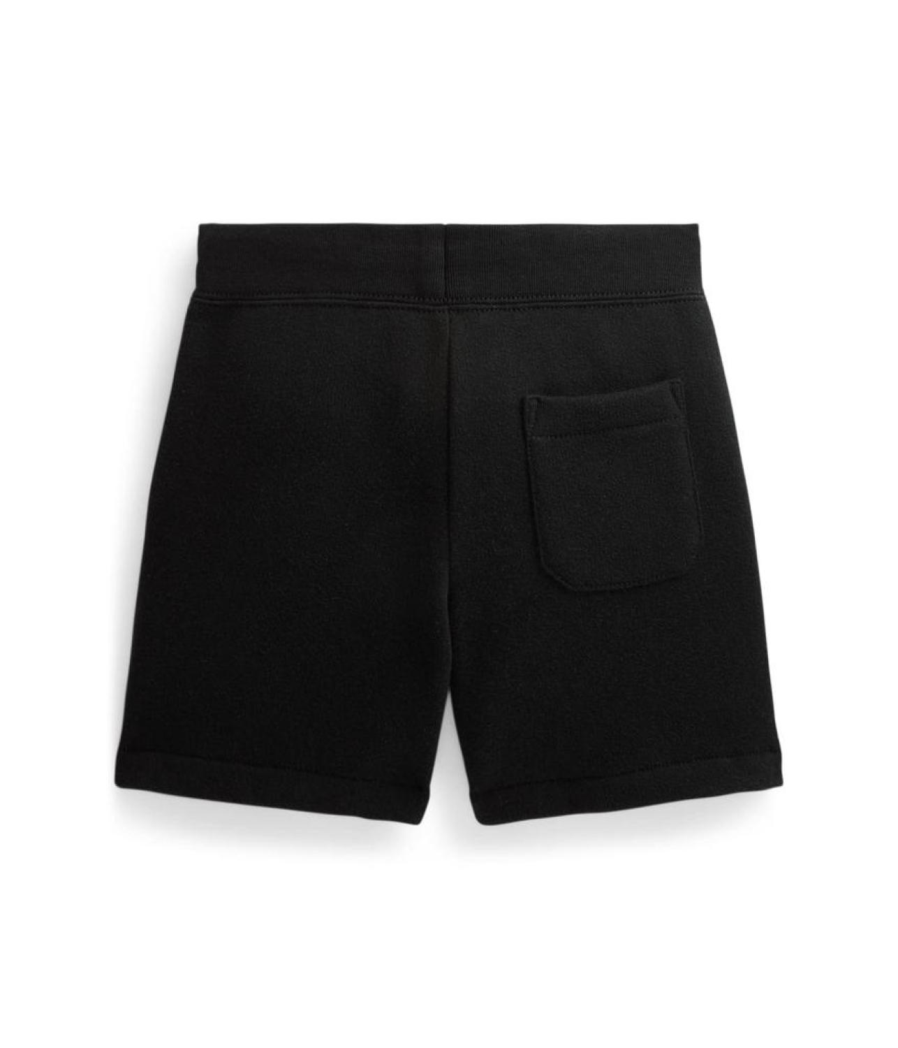 Cotton Blend Fleece Shorts (Little Kids)
