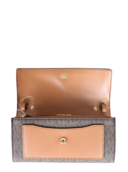 Michael Michael Kors Jet Set Logo Plaque Crossbody Bag