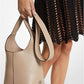 Dede Mini Leather Hobo Bag