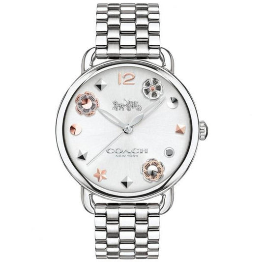 Coach Women's Delancey White Dial Watch