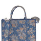 Furla Floral Jacquard Small Tote Bag