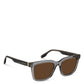 Marc Rectangular Sunglasses, 54mm
