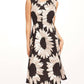 Hiroki Dress In Silver Bloom