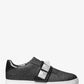 Kenna Logo and Studded Leather Sneaker