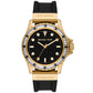 Women's Everest Three-Hand Black Silicone Watch 42mm