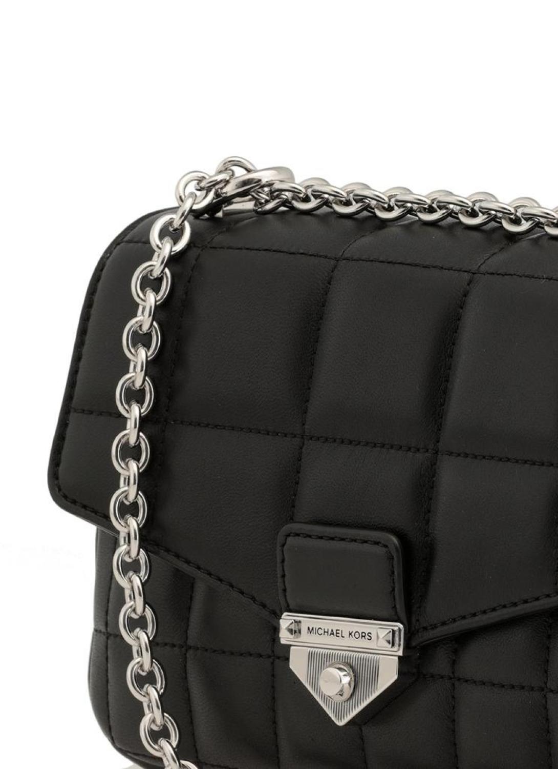 Soho Michael Kors Crossbody Quilted Black Michael Kors Collection
