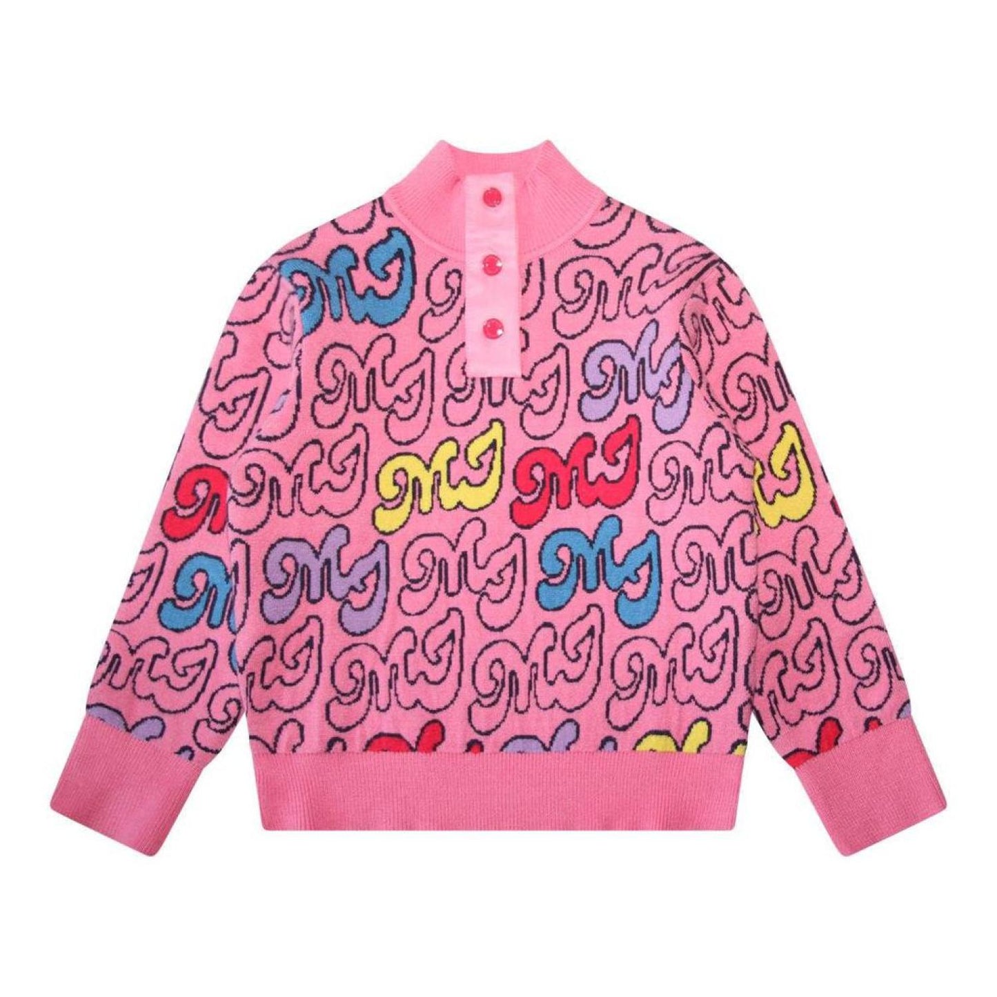 The Marc Jacobs Kids All-Over Patterned Long-Sleeved Pullover