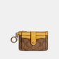Coach Outlet Attachment Card Case In Signature Canvas