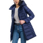 Women's Petite Hooded Down Packable Puffer Coat, Created for Macy's