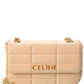 CELINE Monochrome Quilted Leather Shoulder Bag