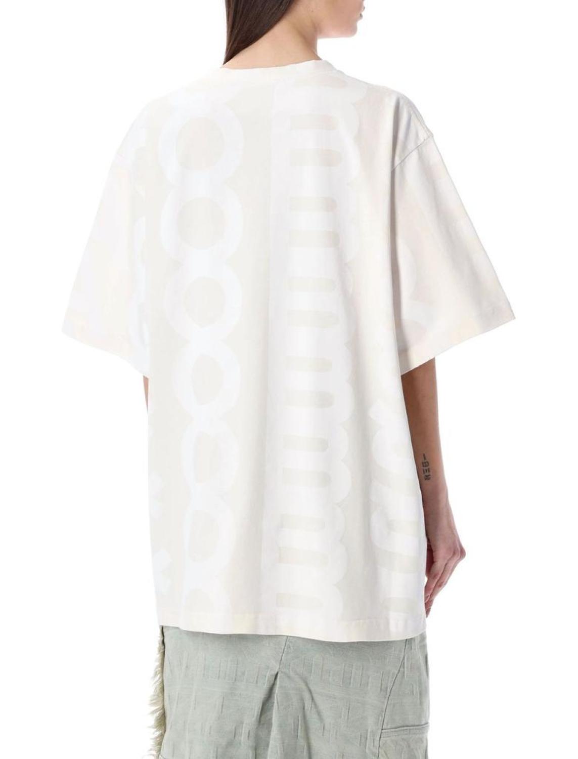 Marc Jacobs Monogram Patterned Crewnek T-Shirt