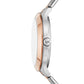 Women's Slim Runway Two-Tone Stainless Steel Bracelet Watch Set 38mm, 2-Piece