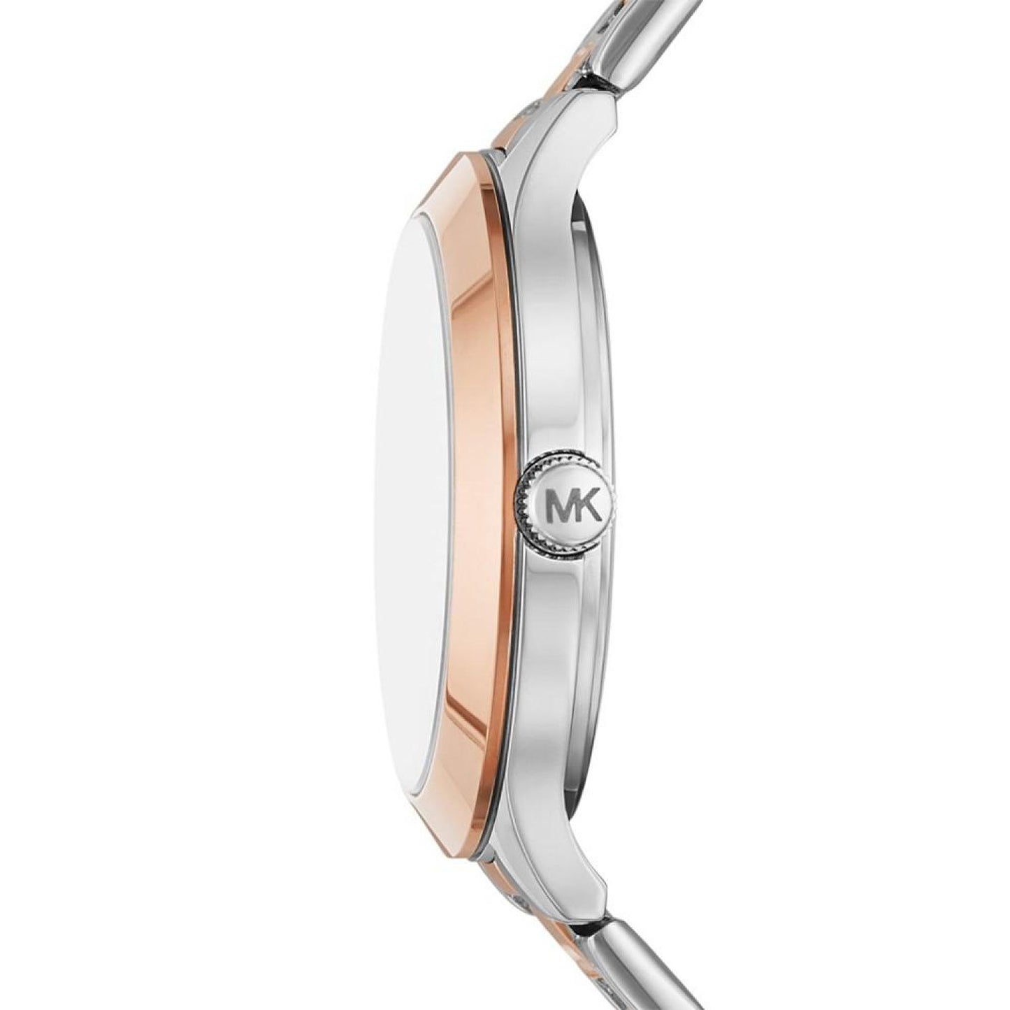Women's Slim Runway Two-Tone Stainless Steel Bracelet Watch Set 38mm, 2-Piece