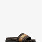 Padma Logo Jacquard Slide Sandal