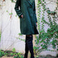 Chester Coat In Green Dot