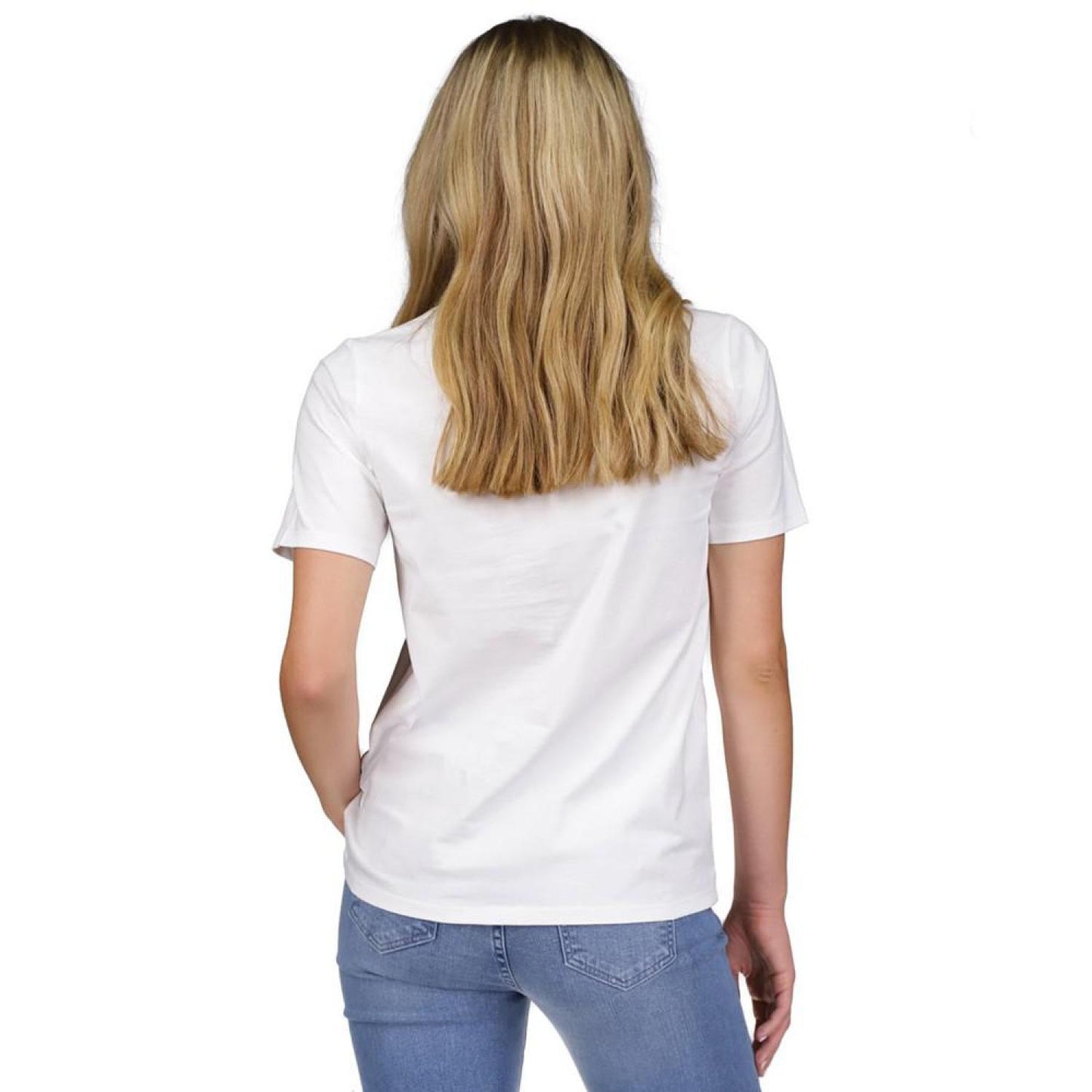 Women's Rhinestone-Logo T-Shirt