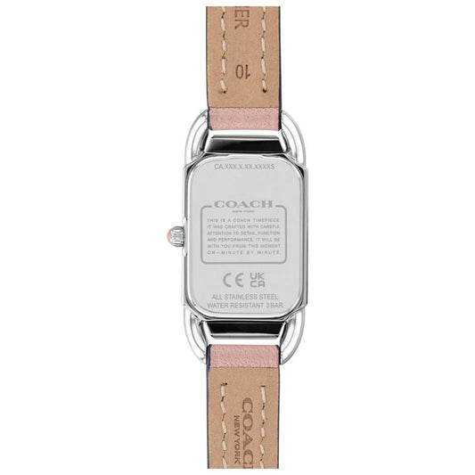 Women's Cadie Blush Leather Strap Watch 17.5mmX28.5mm