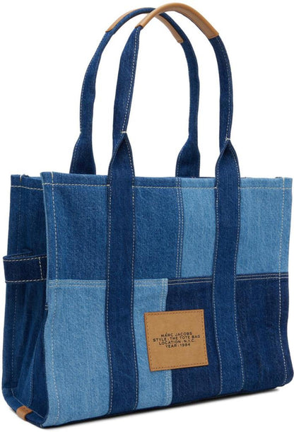 Blue 'The Denim Large' Tote