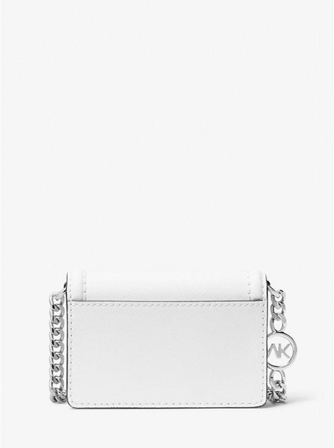 Jet Set Micro Saffiano Leather Envelope Crossbody Bag
