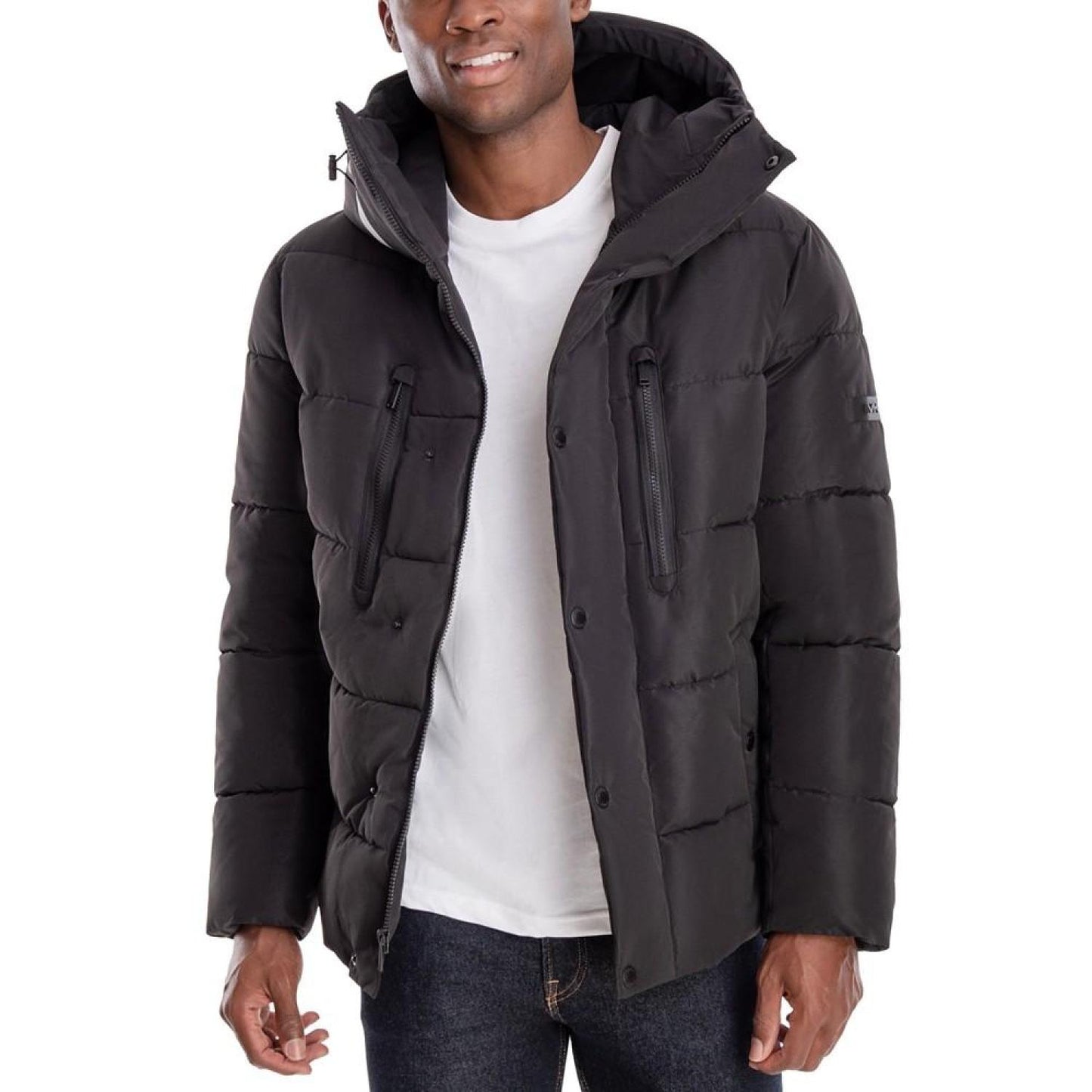 Men's Pop Puffer Coat, Created for Macy's