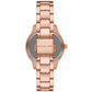 Women's Tibby Three-Hand Rose Gold-Tone Stainless Steel Watch 34mm and Bracelet Gift Set