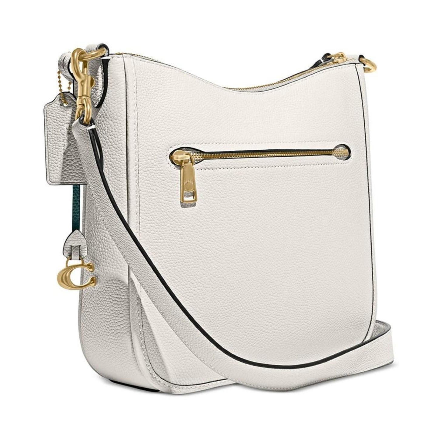 Pebble Leather Chaise Crossbody