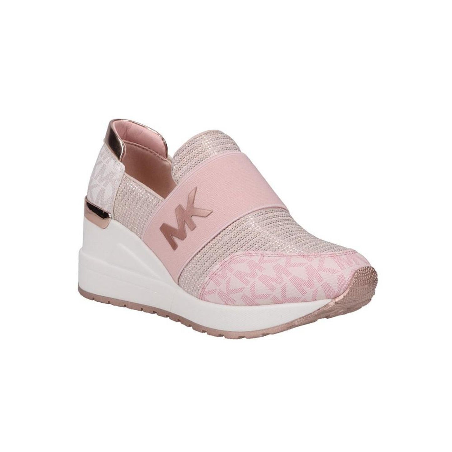 Little Girls Neo Flex Logo Detail Slip-On Sneakers