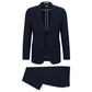 Men's Micro-Patterned Performance-Stretch Cloth Slim-Fit Suit, 2 Piece Set