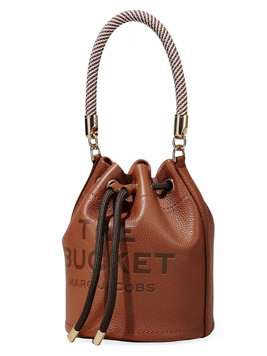 The Leather Bucket Bag