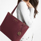 Voyager Large Saffiano Leather Tote Bag
