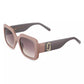 53MM Square Colorblocked Sunglasses