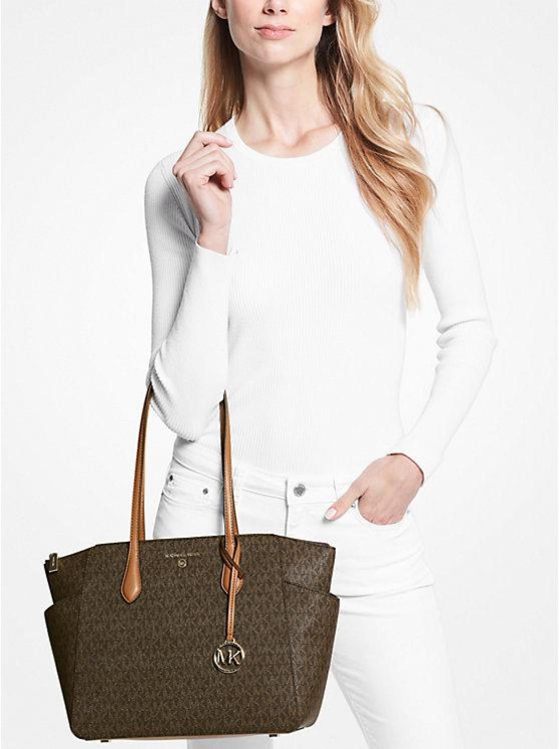 Marilyn Medium Logo Tote Bag