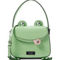 Lily Patent Leather 3D Frog Hobo