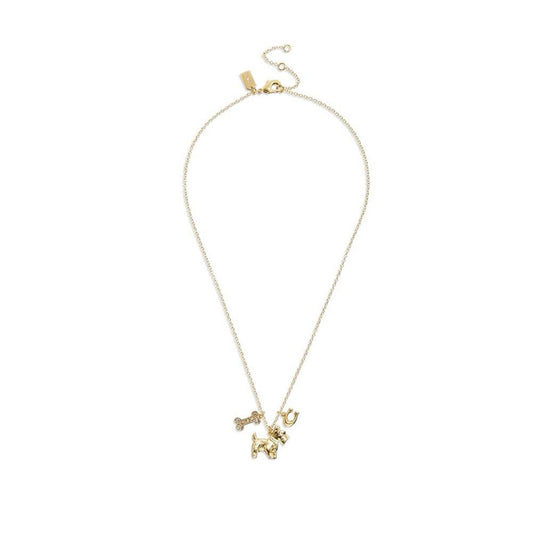 Women's Scottie Charm Pendant Necklace