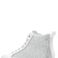 Michael Michael Kors Evy Embellished Scuba High-Top Sneakers