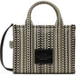 Black & White 'The Monogram Leather Small' Tote