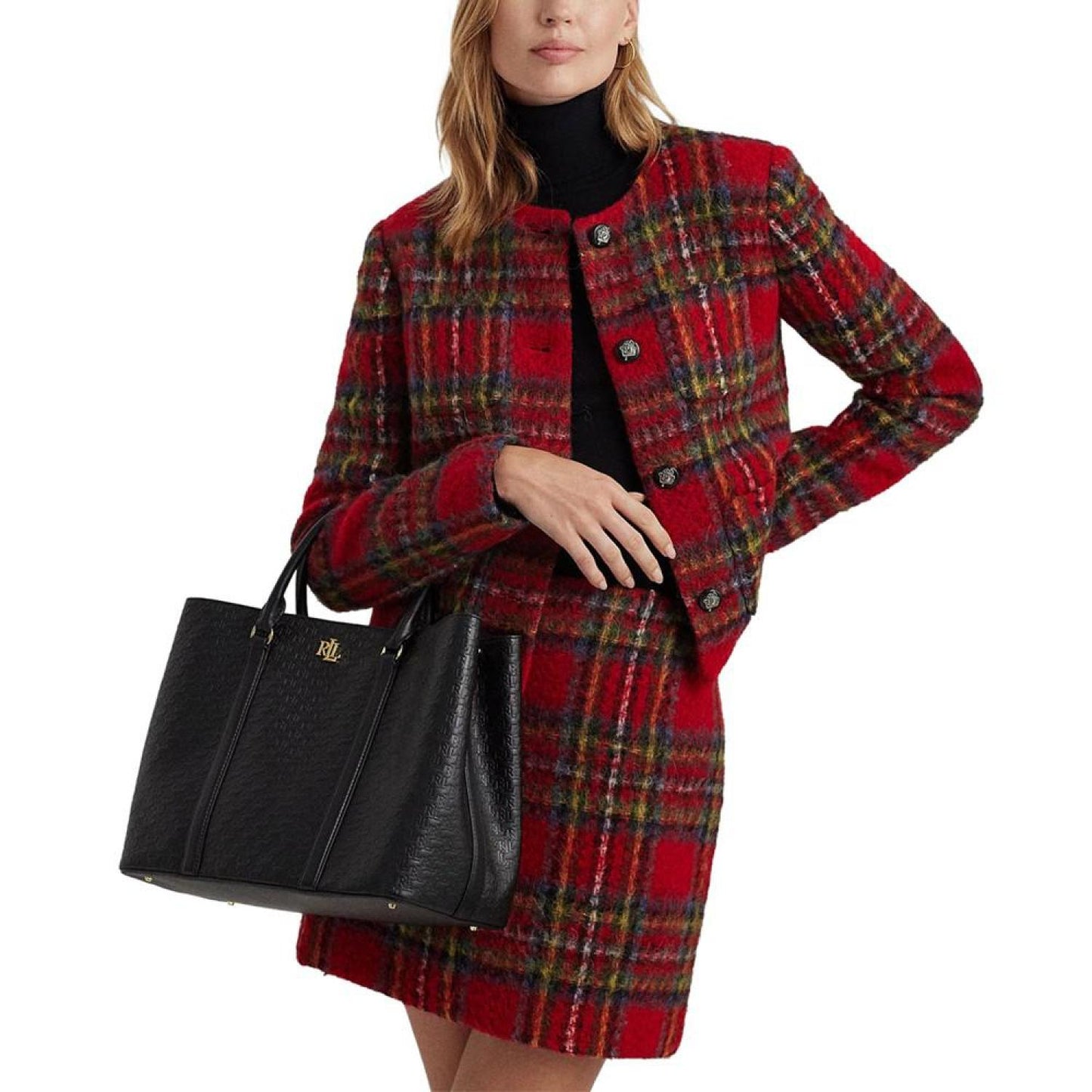 Kassie Large Leather Shoulder Bag