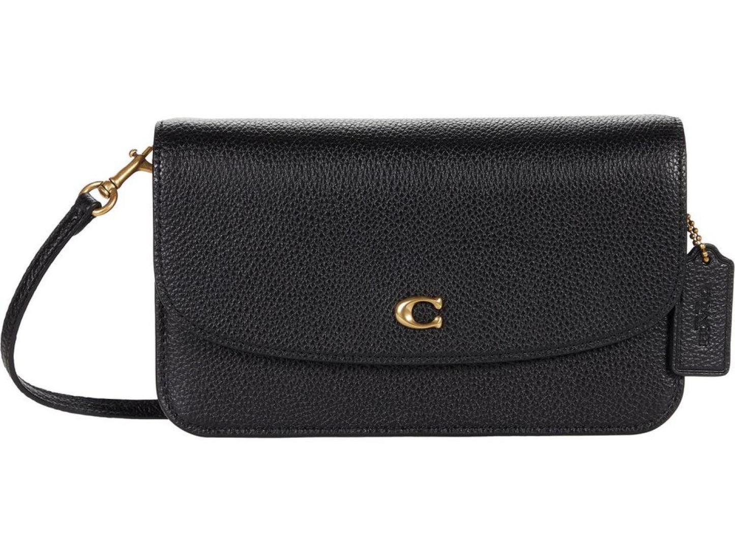 Polished Pebble Leather Hayden Crossbody