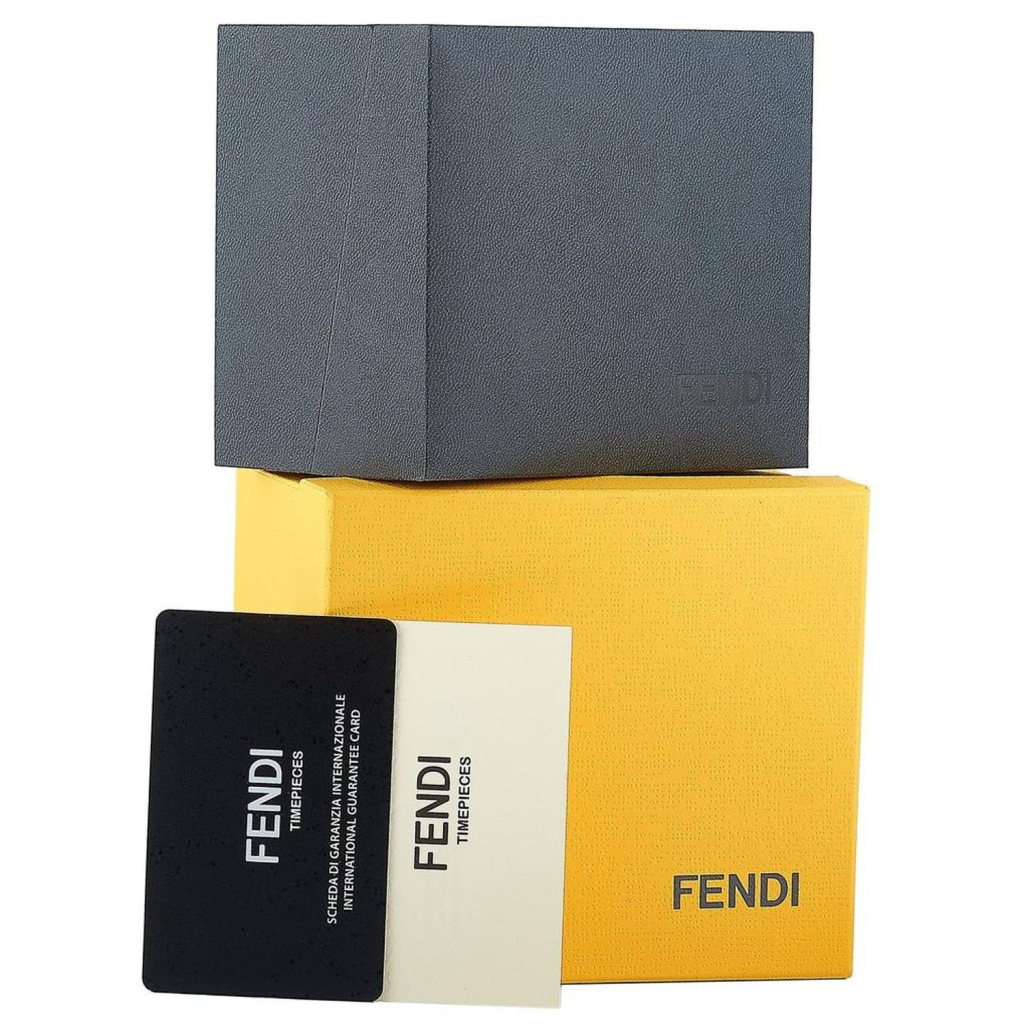 Fendi My Way Gold-Tone White Ceramic Quartz Watch F359424004